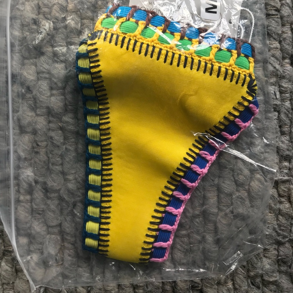 Yellow Crochet Bikini - Picture 5 of 7